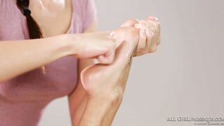 Jenna Sativa, April O'Neil - My All Girl Massage