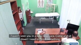 Doctor creampies sexy tight pussy