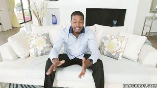 Shy Japanese Girl Gets Monster Anal