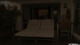 Blonde MILF newbie gets pussy and ass fucked