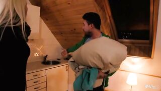 Blonde Slovak tourist is a dick sucking slut