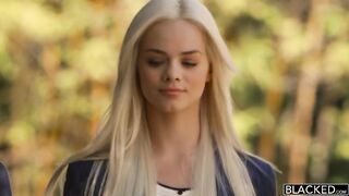 Preppy Girl Threesome Get Three BBCs