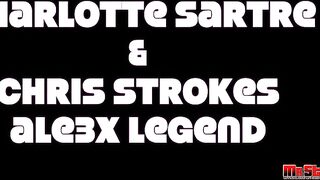 Charlotte Sartre MrStrokesxxx Double Fucked!