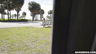 Chinese Tourist Gets Scooped By The Bus