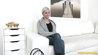 Model Fucked Doggy Style on Desk