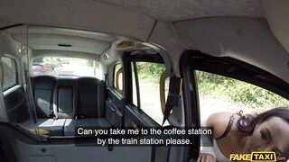 Brunette, big boobs and a squirter