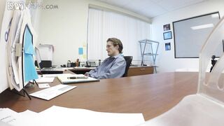 Step-Son Sexually Harassed By Step-Mom At Work