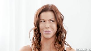 Pervy House Sitter Uses The TV