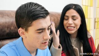 Sofia Uncages Jordi's Chastity Cock