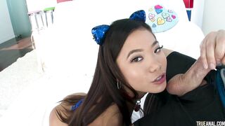 Stretching Vina’s Backside