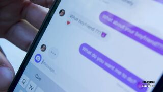 Bored Haley inviting two BBCs to demolish her