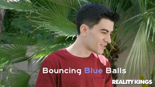 Bouncing Blue Balls