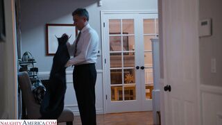 Kenzie Reeves gets hired to fuck friend's dad