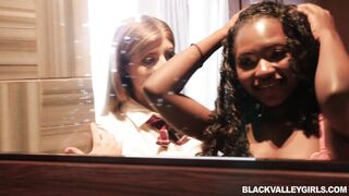 Nerdy Black Beauty Goes Down and Dirty