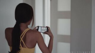 Caught by my stepdaughter