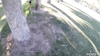 Basketball In A Park