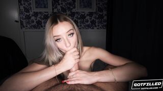 Haley'S Hole Is Cum Filled