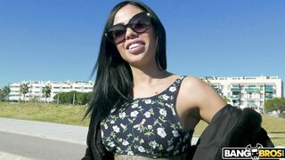 Public Anal and Squirting With Canela Skin