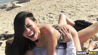 Public Anal and Squirting With Canela Skin