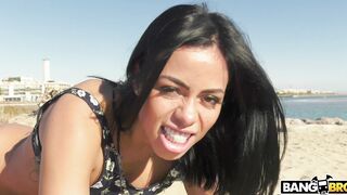 Public Anal and Squirting With Canela Skin