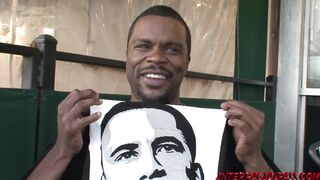 Sarah Takes A Ride On The Monster Cock Express