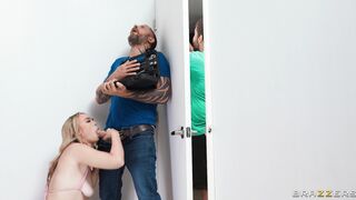 Cheating Wife Breaks Door For Dick