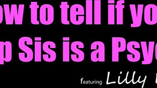 How To Tell If Your Step Sis Is A Psycho S5:E4